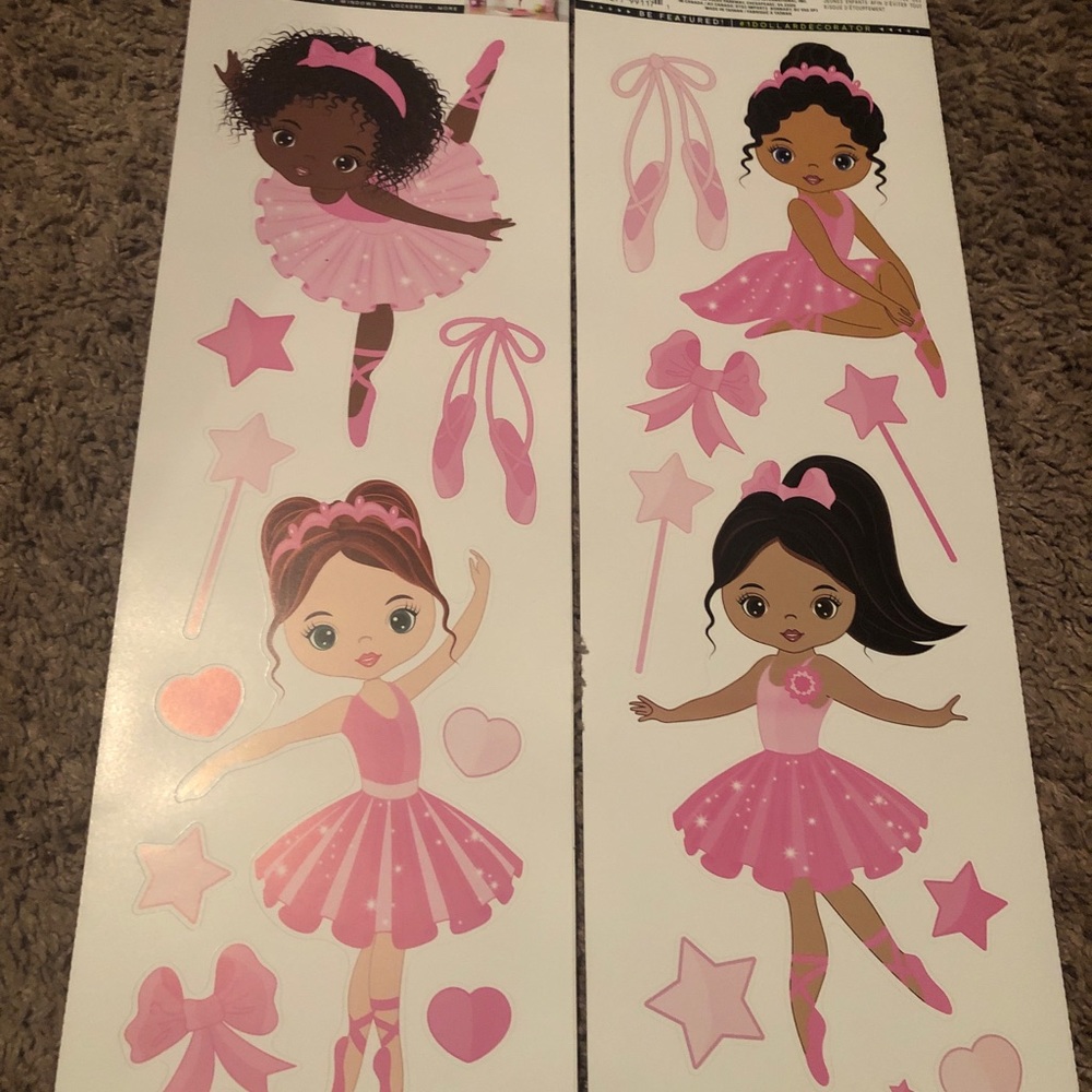 Reserved wall stickers